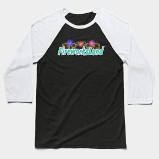 FireworksLand Baseball T-Shirt